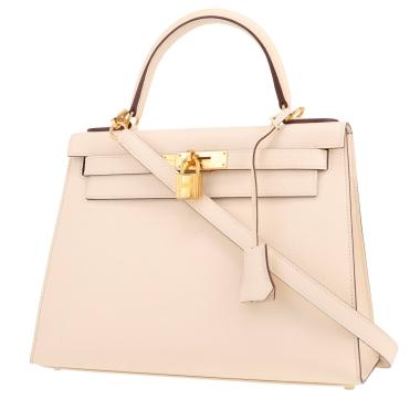 Borsa Hermès  Kelly 28 cm in pelle Epsom Nata