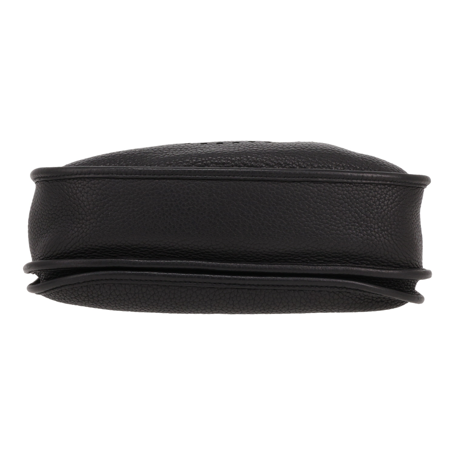 Bolso bandolera Hermès  Evelyne 29 cm en cuero togo negro - Detail D1
