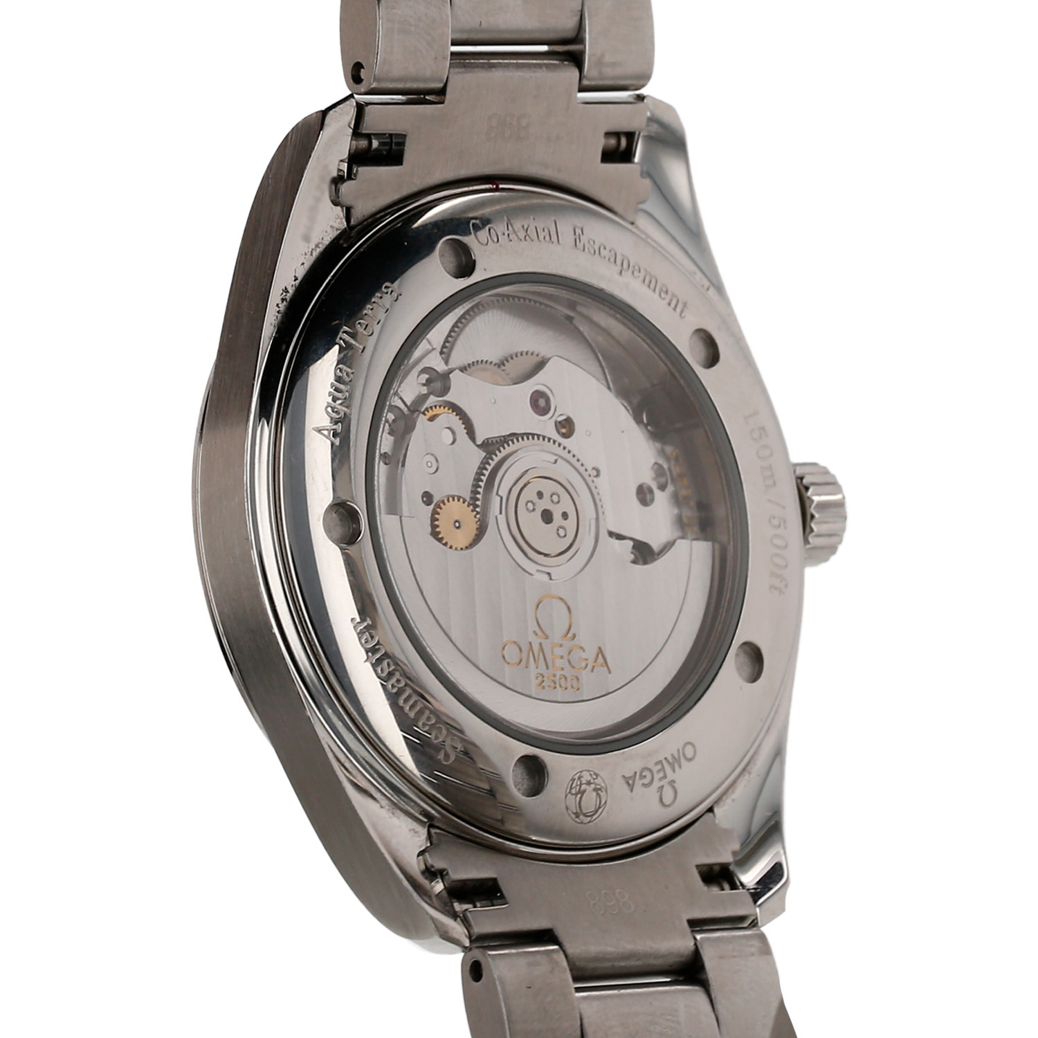 Reloj Omega Aqua Terra de acero Ref: Omega - 2503.30.00  Circa 2010 - Detail D3