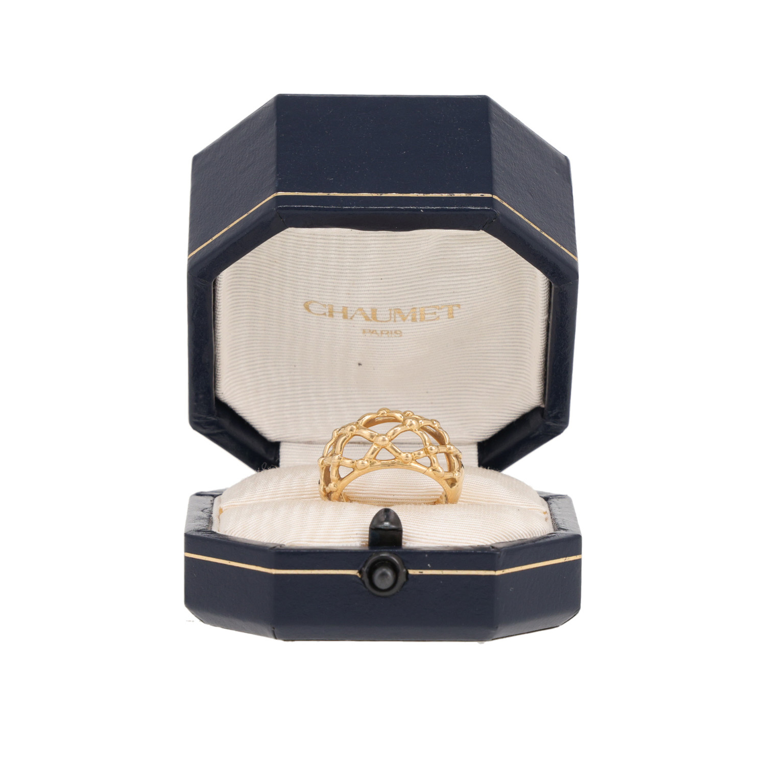 Chaumet   1980's ring in yellow gold - Detail D2