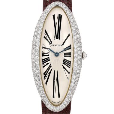 Orologio Cartier Baignoire allongée in oro bianco Ref: Cartier - 2460  Circa 1990