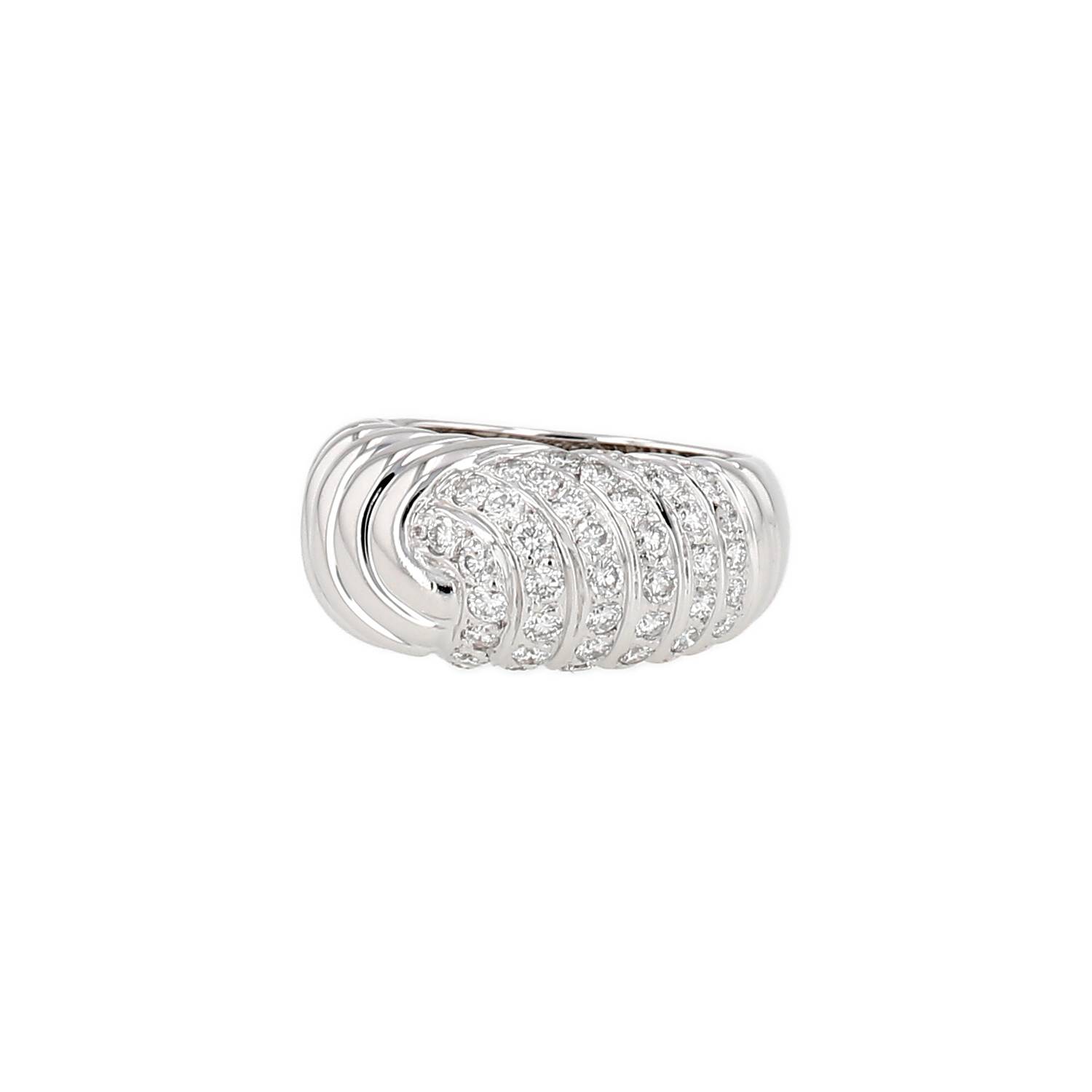 Bague Boucheron or blanc diamants VS1 occasion Bague Boucheron or blanc diamants VS1 occasion