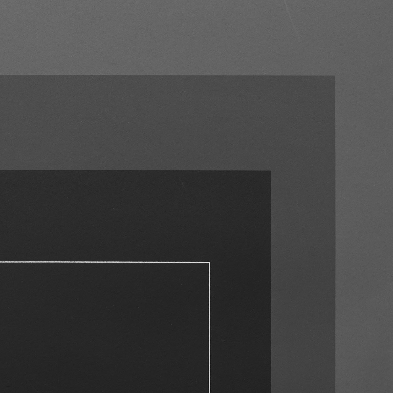 WLS VIII, from White Line Squares (Series I) - 1966