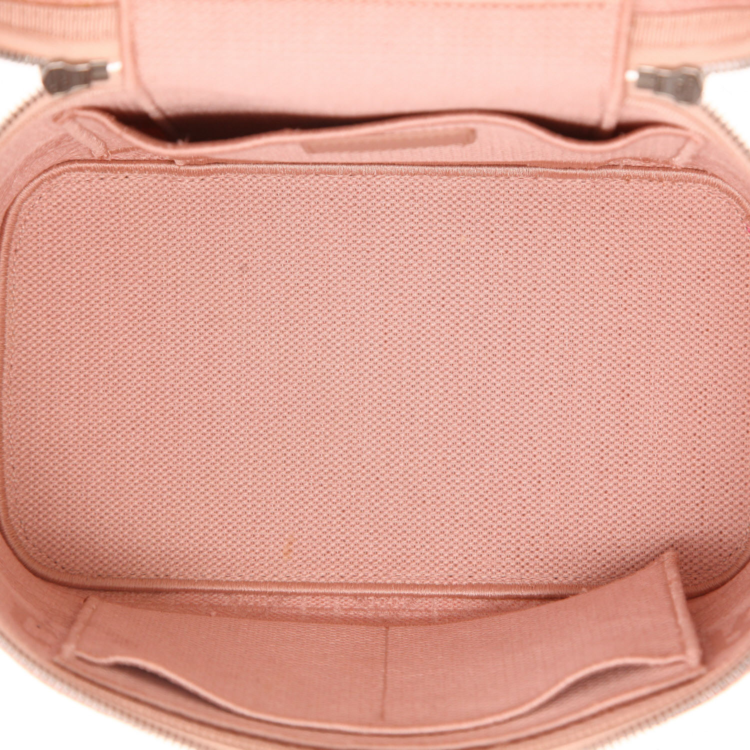 Borsa Dior  Travel Vanity in tela cannage rosa - Detail D3