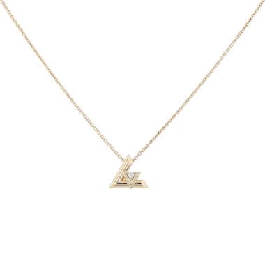 Louis Vuitton LV Volt One necklace in pink gold and diamond