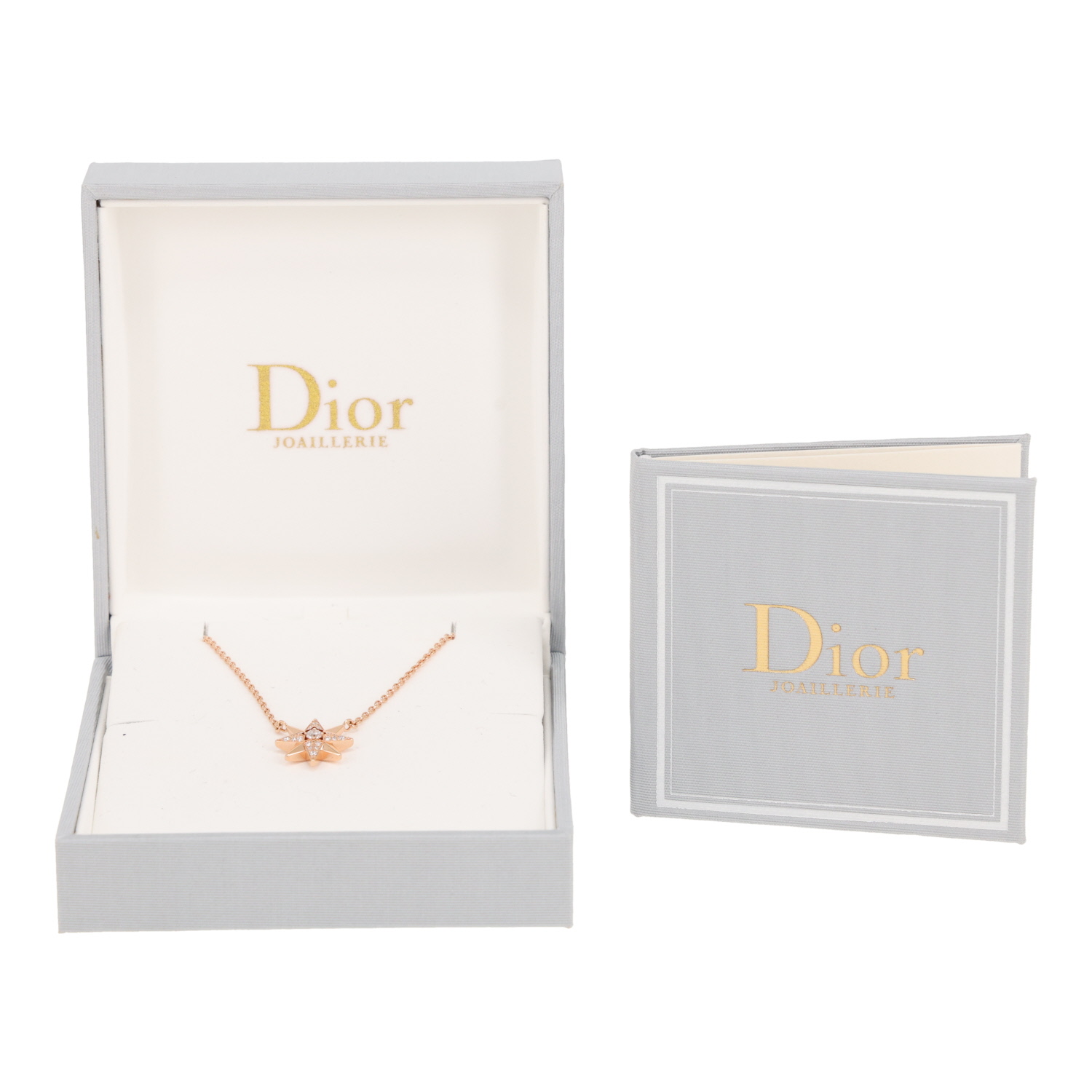 Collier Dior Étoile des Vents en or rose et diamants - Detail D2