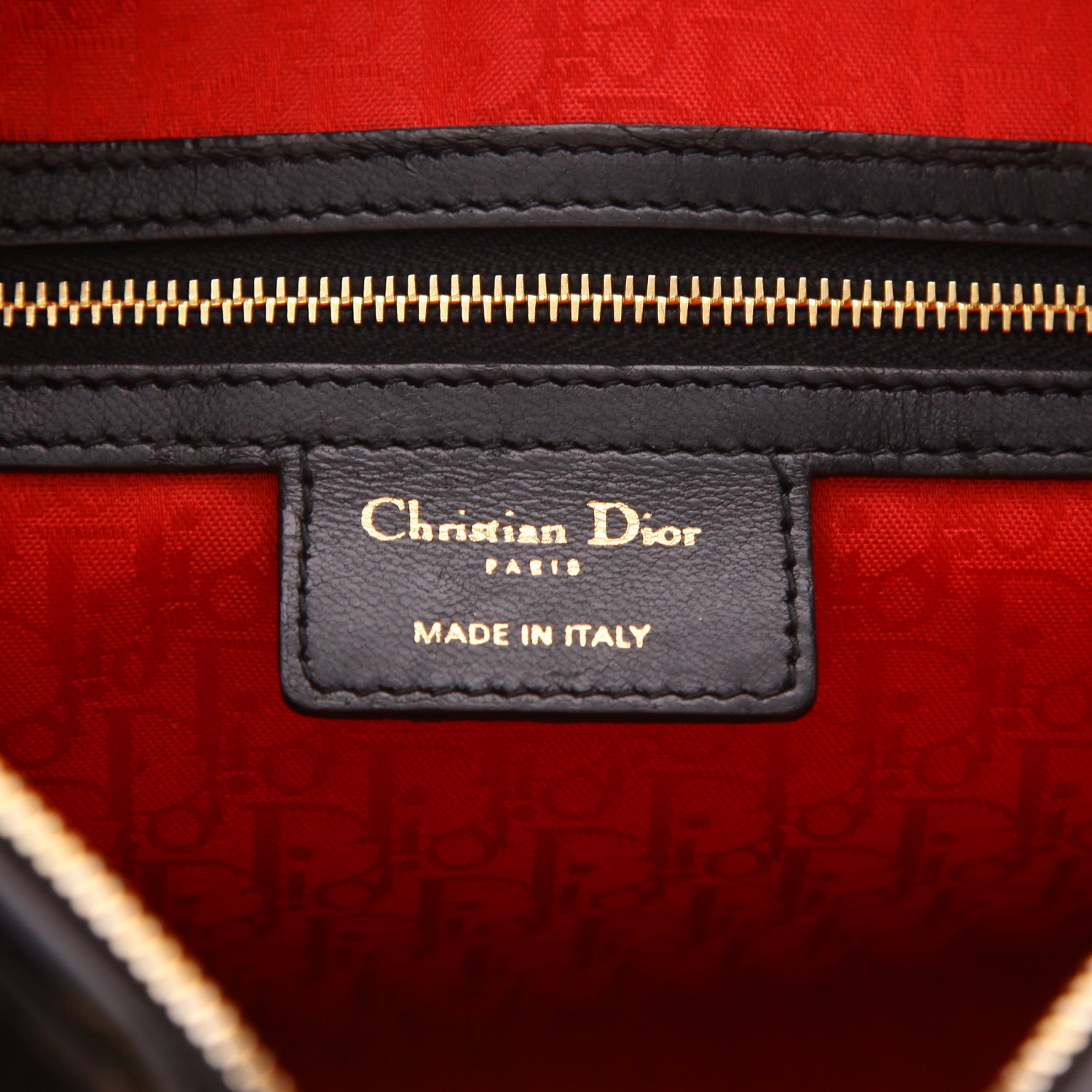 Borsa Dior  Lady Dior in pelle cannage nera - Detail D2