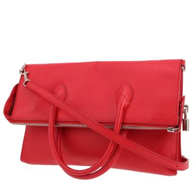 Louis Vuitton   handbag  in red leather