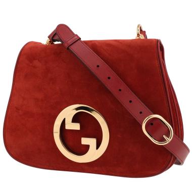 Bolso bandolera Gucci  Blondie en Veau velours rojo