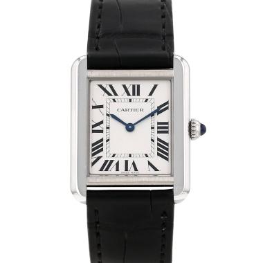 Reloj Cartier Tank Solo modelo pequeño  de acero Ref: Cartier - 3170  Circa 2018