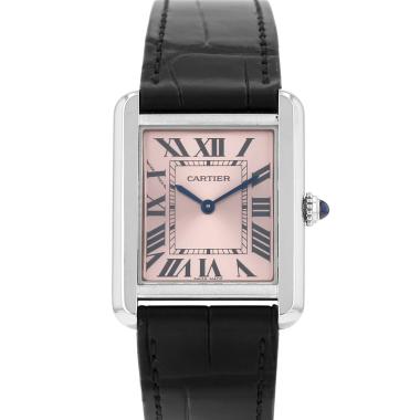 Reloj Cartier Tank Solo modelo pequeño  de acero Ref: Cartier - 3170  Circa 2014