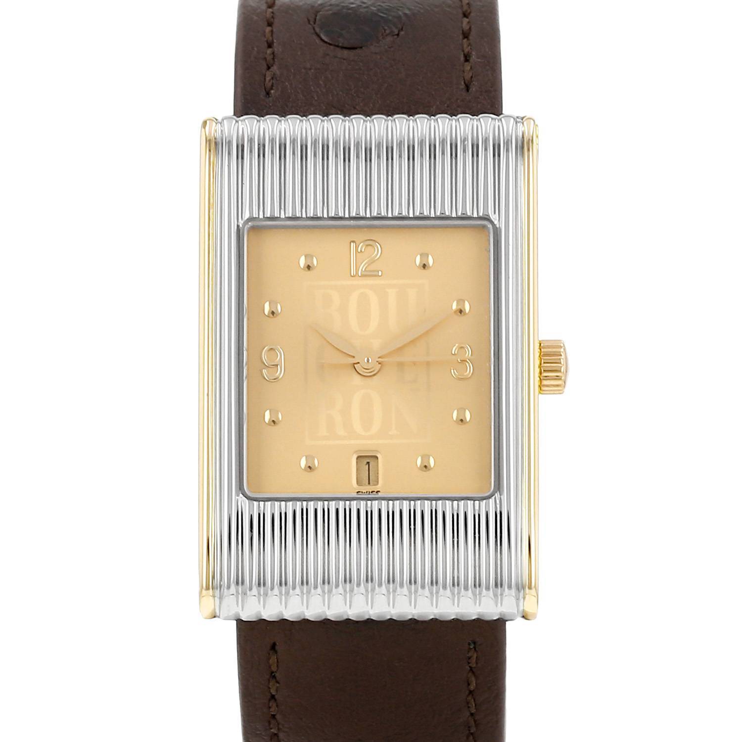 Montre Boucheron Reflet en or et acier Vers 2010 Montre Boucheron Reflet en or et acier Vers 2010