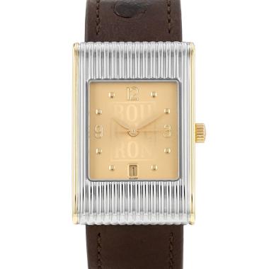 Boucheron Reflet watch in gold and steel, circa 2010