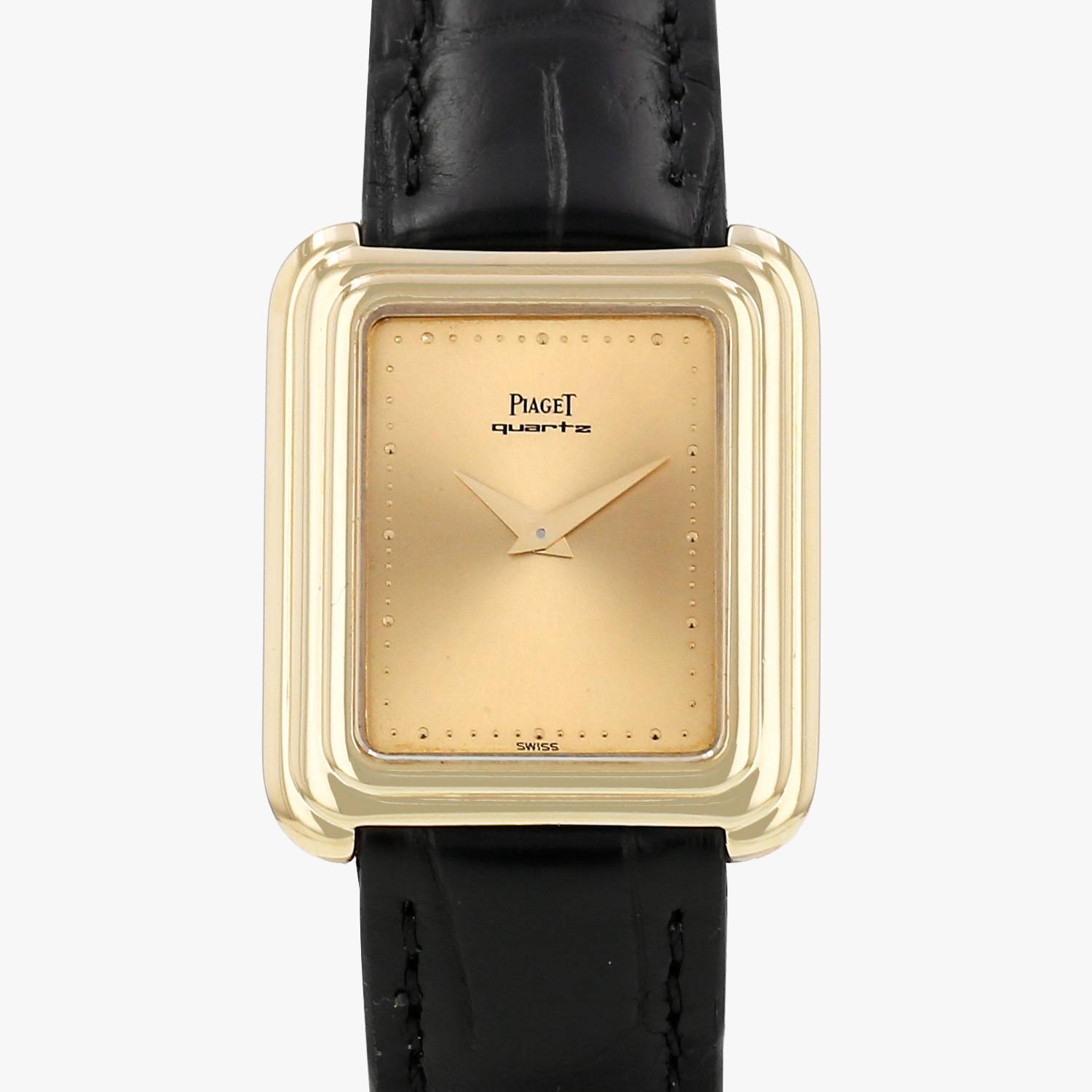 Piaget Protocole watch in yellow gold, Ref: Piaget - 74101 Circa 1980