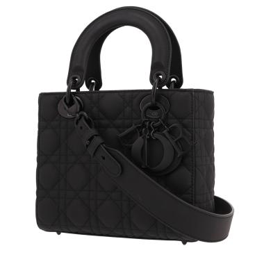 Dior Lady Dior handbag in black cannage leather