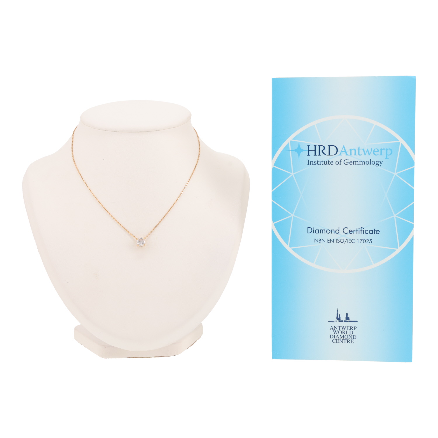 Collier Vintage  en or jaune et diamant - Detail D2