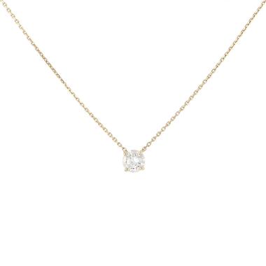 Collana Vintage  in oro giallo e diamante