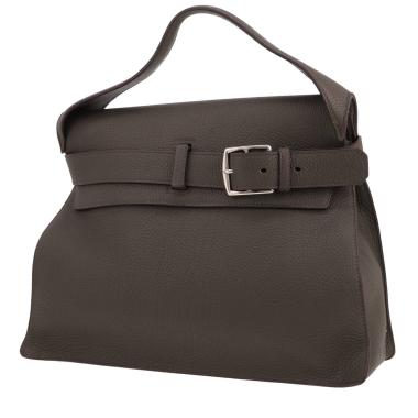 Borsa Hermès  Etribelt in pelle togo verde