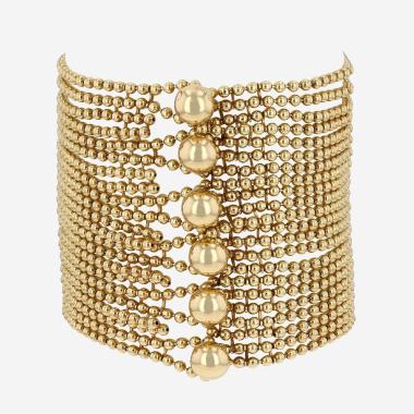 Bracelet Cartier Draperie en or jaune