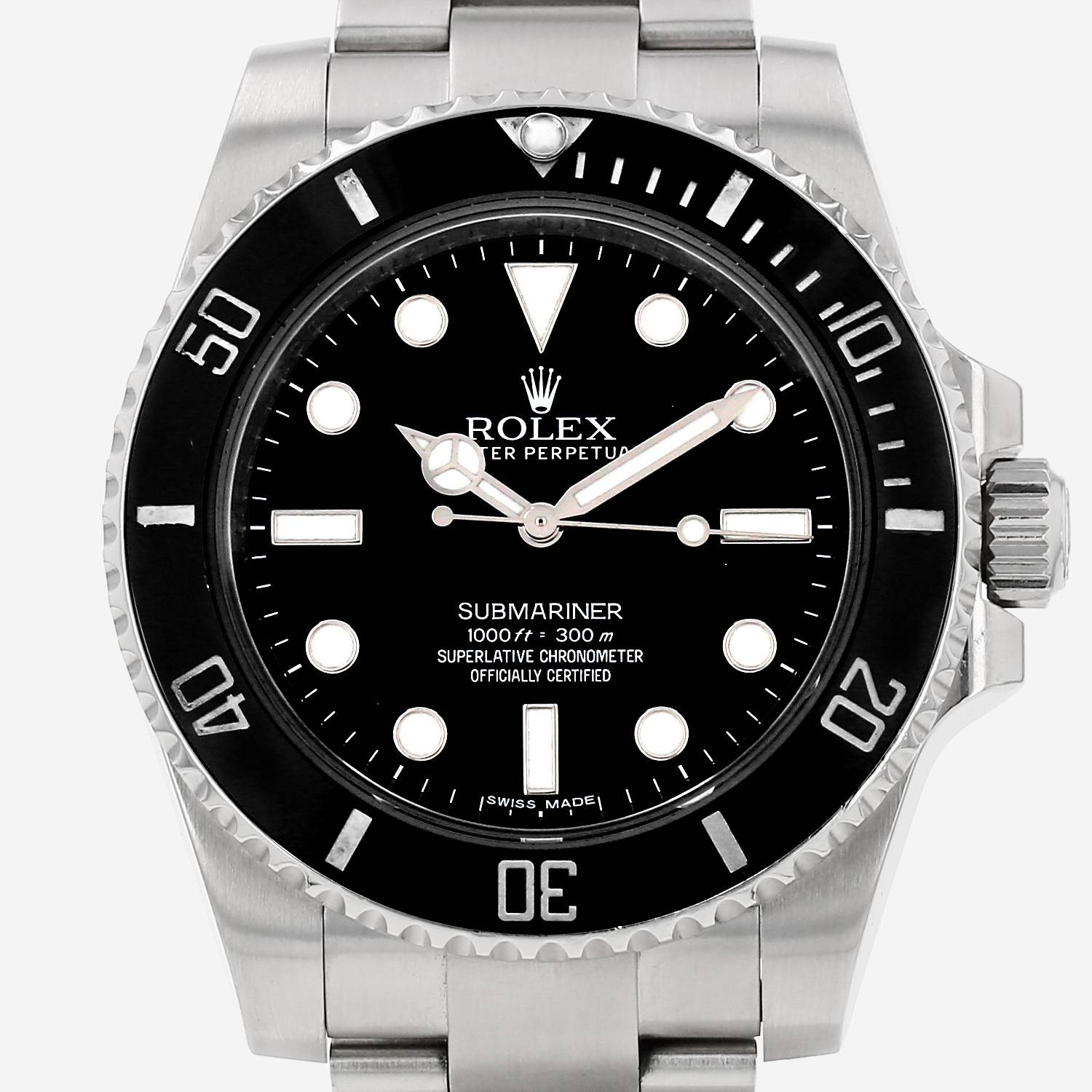 Rolex Submariner in stainless steel Ref: Rolex - 114060 Circa 2013