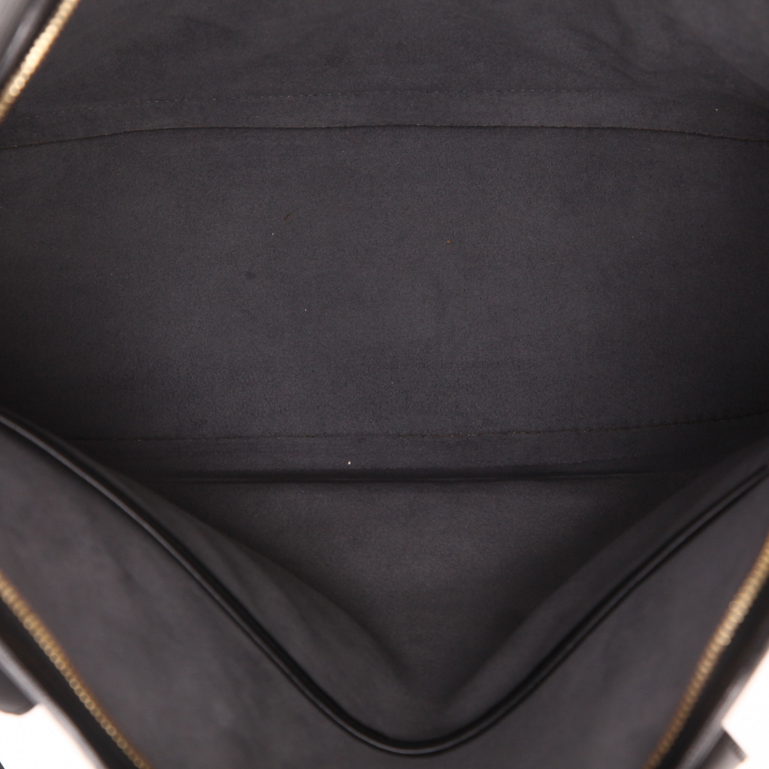 Louis Vuitton  Lussac handbag  in black epi leather - Detail D3