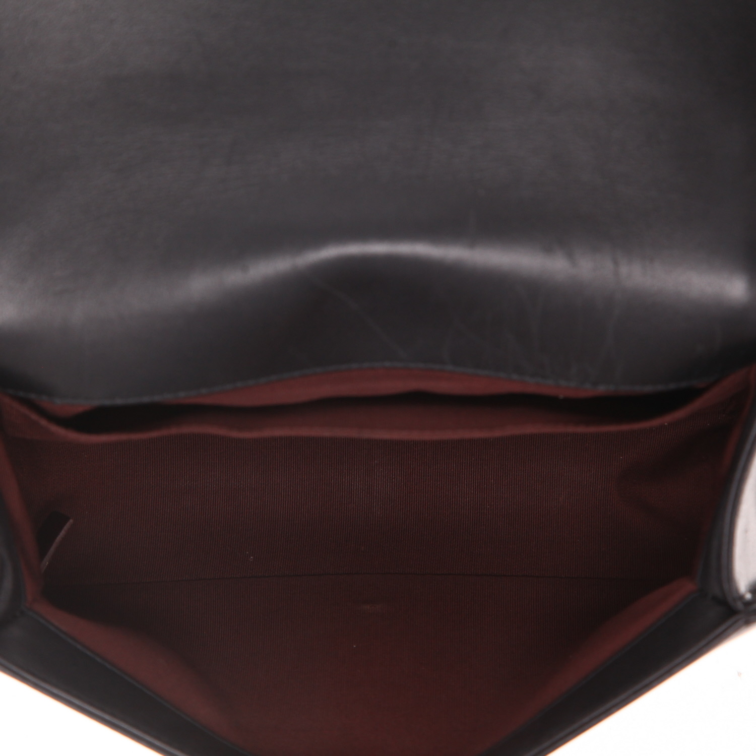 Borsa a tracolla Chanel  Boy in pelle nera - Detail D3