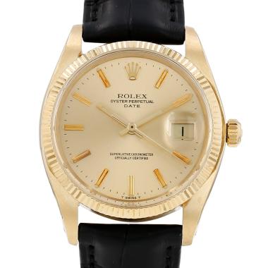 Reloj Rolex Oyster Perpetual Date de oro amarillo Ref.: Rolex - 1503  Hacia 1978