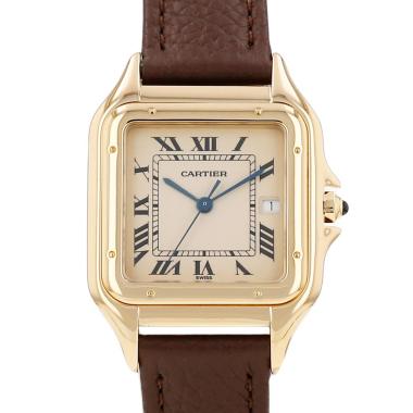 Reloj Cartier Panthère modelo grande  de oro amarillo Ref: Cartier - 887971  Circa 1990