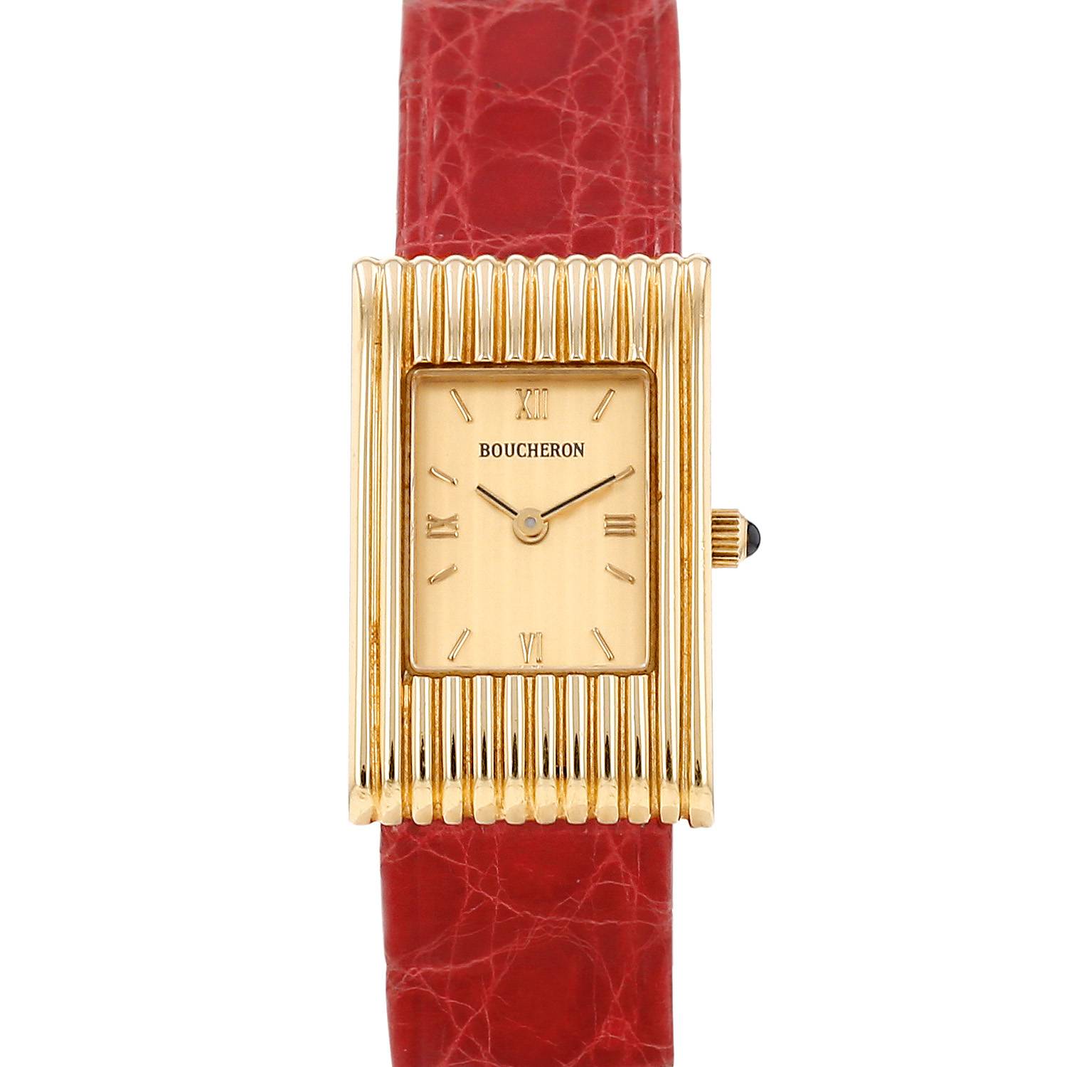 Montre Boucheron Reflet en or jaune Vers 1998