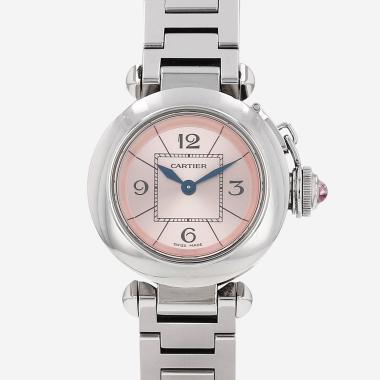 Montre Cartier Miss Pasha en acier Ref: Cartier - 2973  Vers 2000