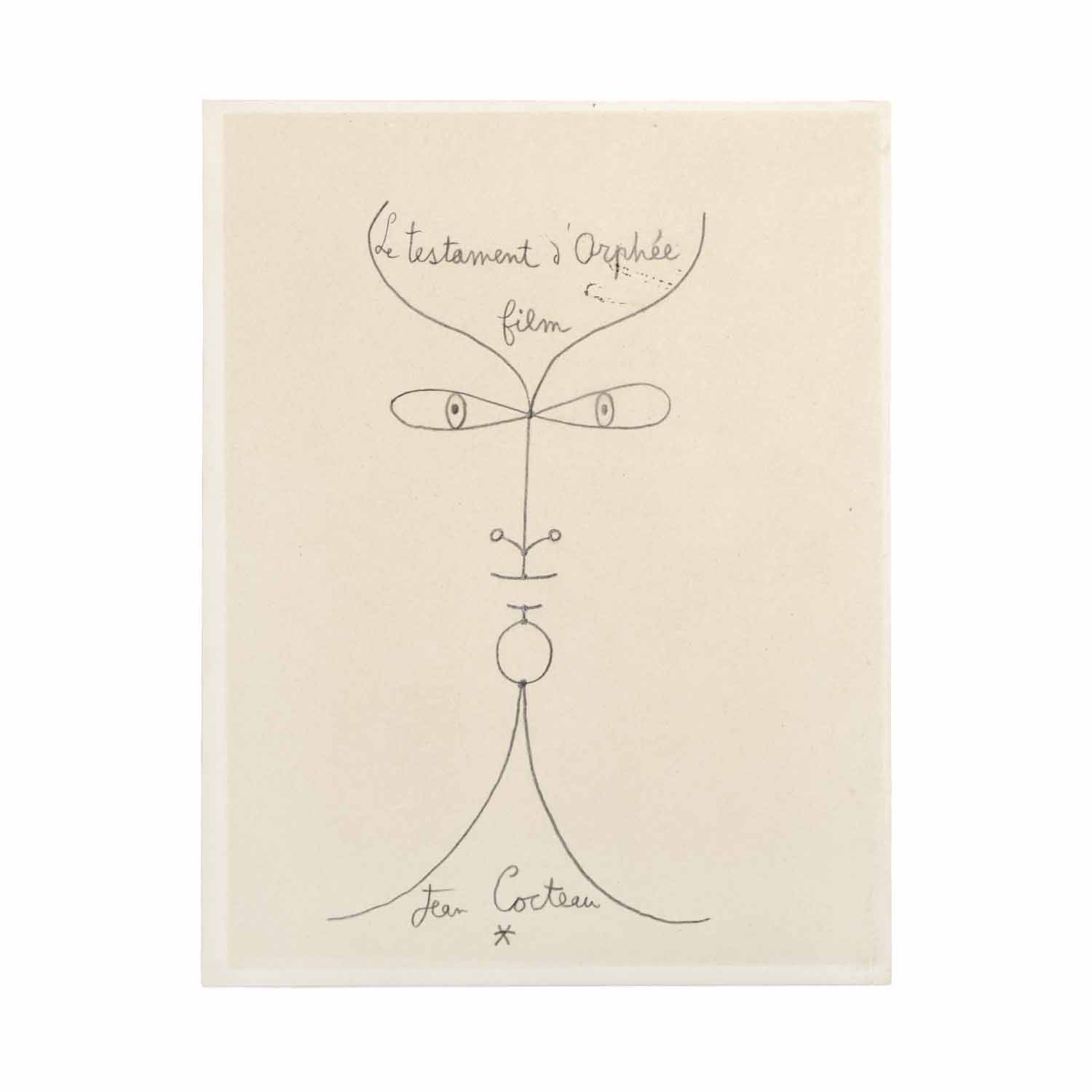 Le Testament d'Orphée - circa 1957/58 - Detail D1