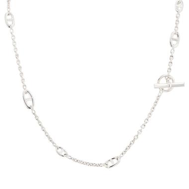 Collana lunga Hermès Farandole 80 cm in argento