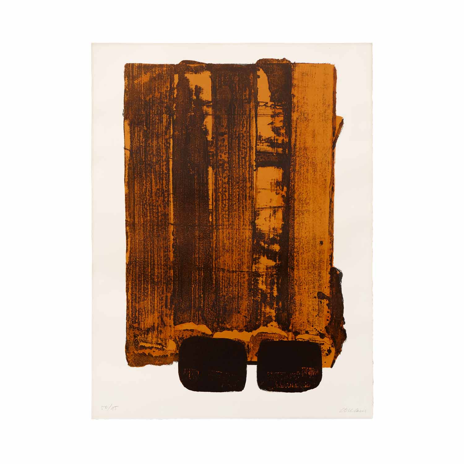 Lithographie N°34 - 1974 - Detail D1