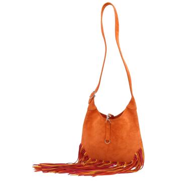 Hermès  Trim Anate handbag  in orange doblis calfskin