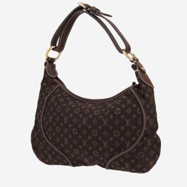 Louis Vuitton  Manon handbag  in brown and beige monogram canvas Idylle