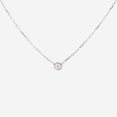 Collier Cartier Cartier d'Amour grand modèle en or blanc et diamant