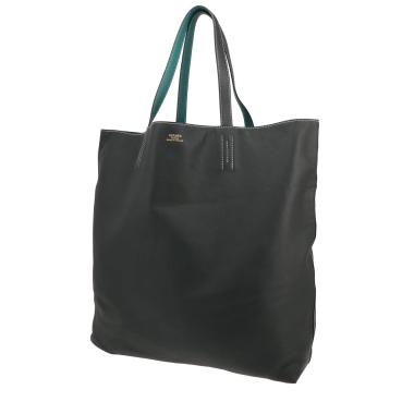 Bolso de mano Hermès  Double Sens en cuero swift verde