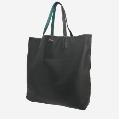 Sac à main Hermès  Double Sens en cuir Swift vert