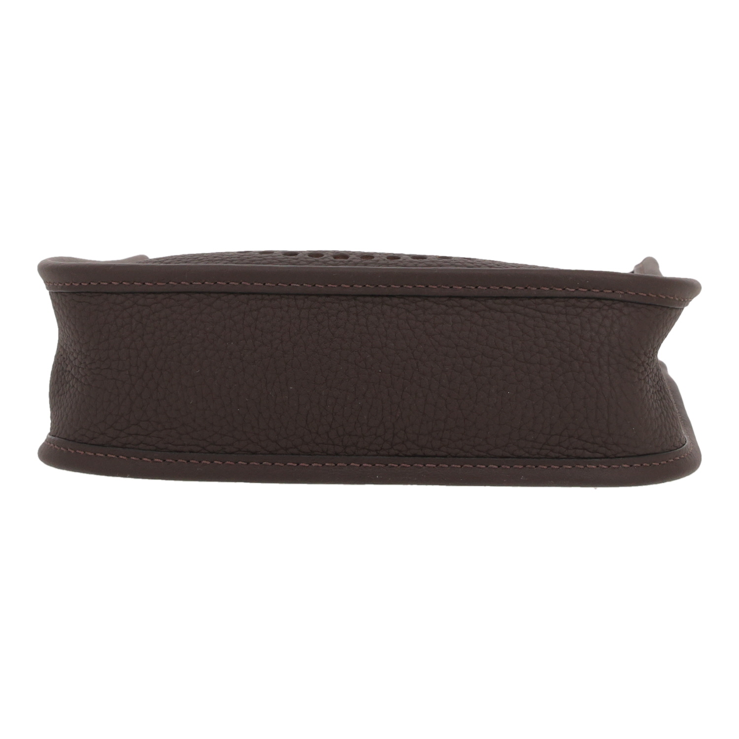 Hermès  Evelyne 16 cm shoulder bag  in ebene leather taurillon clémence - Detail D1