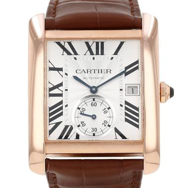 Orologio Cartier Tank MC in oro rosa, rif.: Cartier - 3590, intorno al 2010