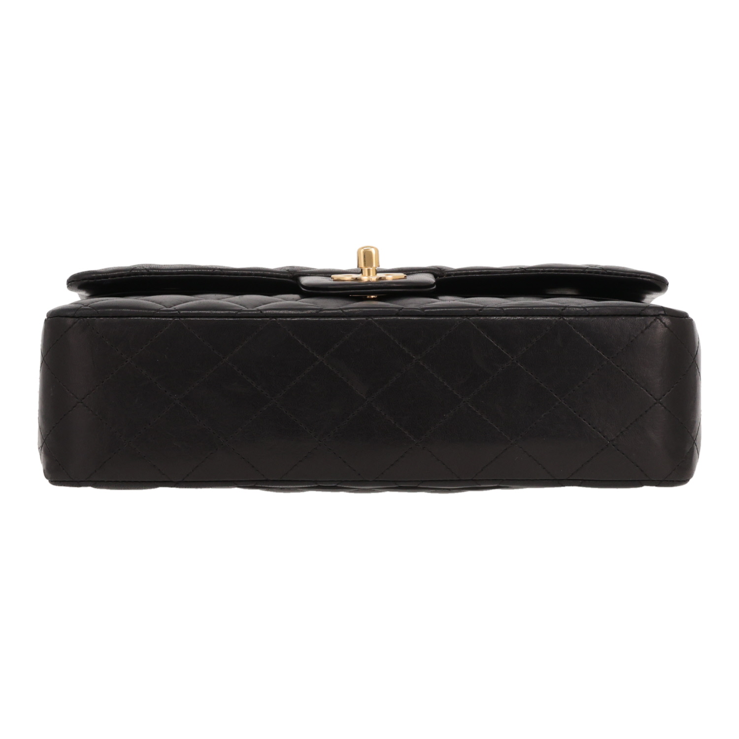 Chanel  Timeless Classic handbag  in black quilted leather - Detail D1