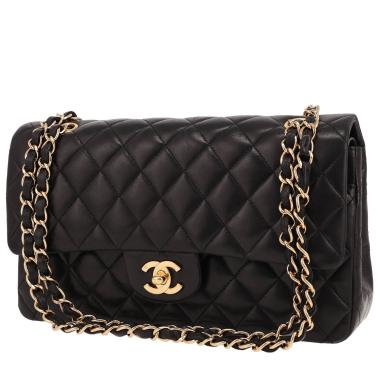 Chanel  Timeless Classic handbag  in black quilted leather