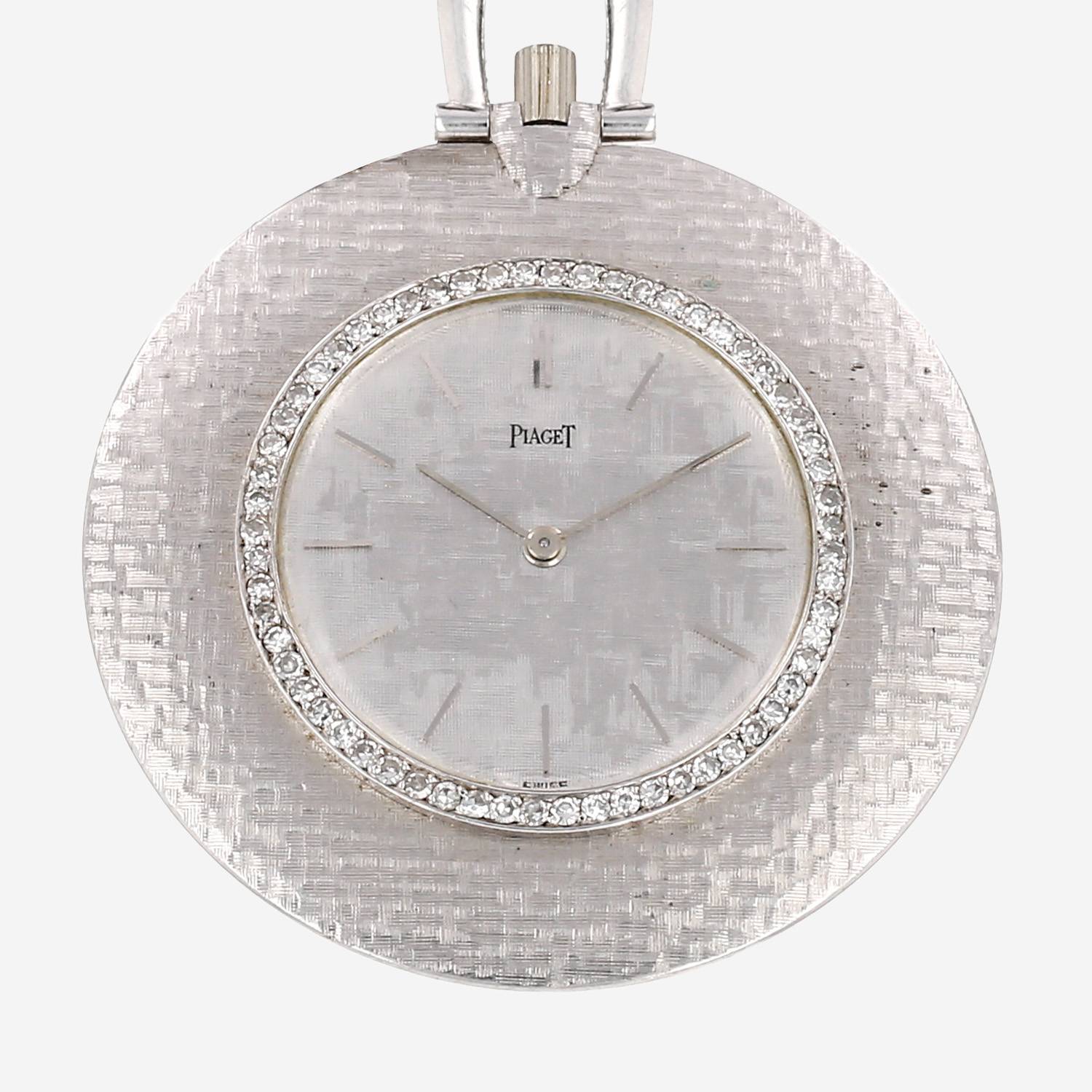 Pendant Piaget Vintage in white gold Circa 1970
