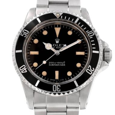Orologio Rolex Submariner in acciaio Ref: Rolex - 5513  Circa 1966