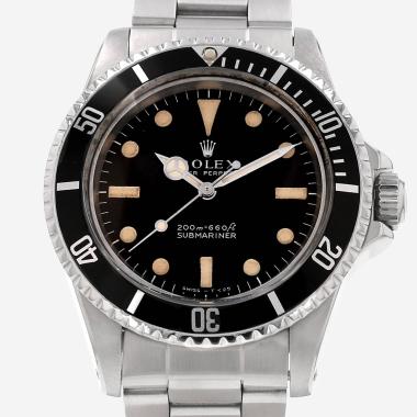 Rolex Submariner  in stainless steel Ref: Rolex - 5513  Circa 1966
