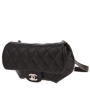 Pochette-cintura Chanel   in pelle trapuntata nera