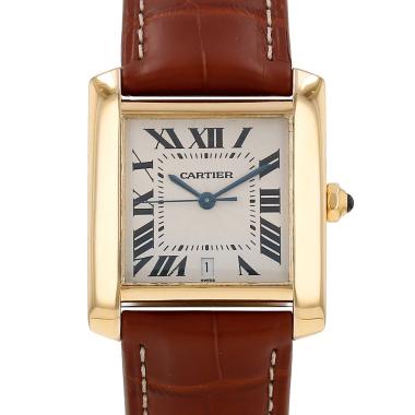 Cartier Tank Française  in yellow gold Ref: Cartier - 1840  Circa 2000