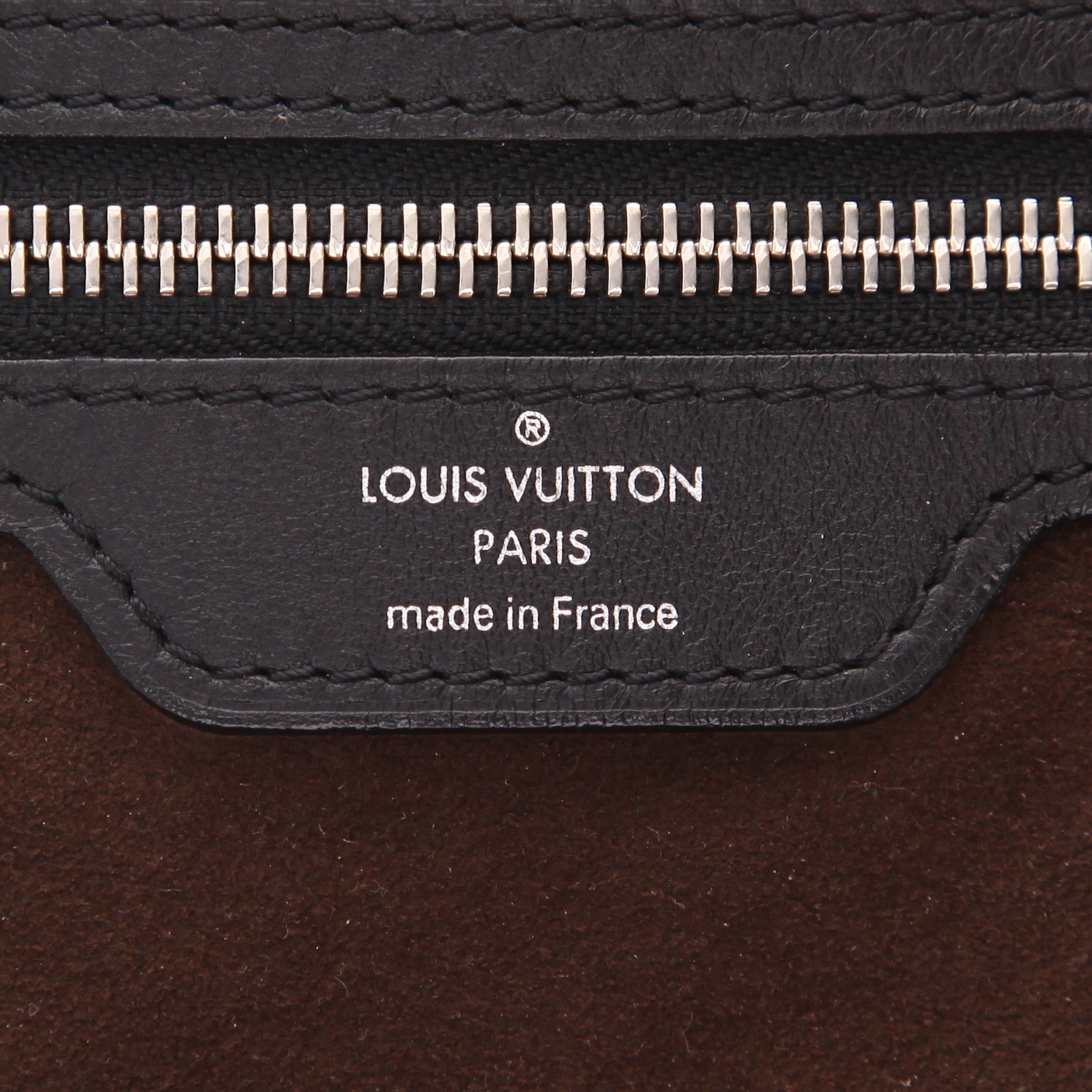 Louis Vuitton  Antheia Hobo shoulder bag  in brown empreinte monogram leather - Detail D2