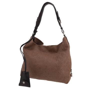Sac porté épaule Louis Vuitton  Antheia Hobo en cuir monogram empreinte marron