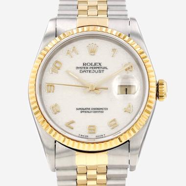 Montre Rolex Datejust en or et acier Ref: Rolex - 16233  Vers 1995